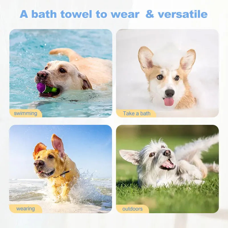 Fast-Drying Dog Towel