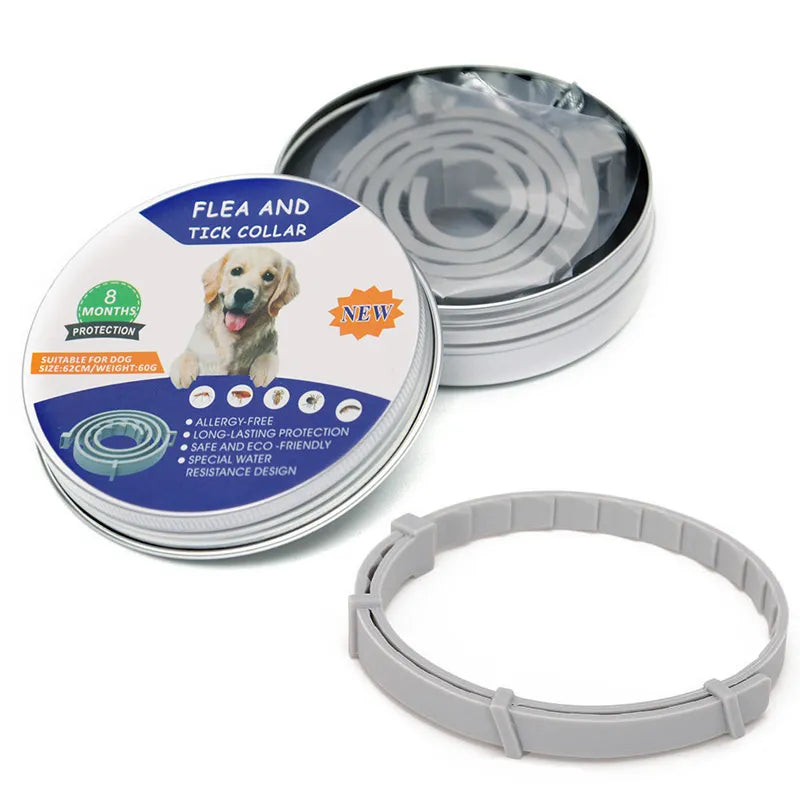 Flea & Tick Prevention Pet Collars - 8 Months Protection