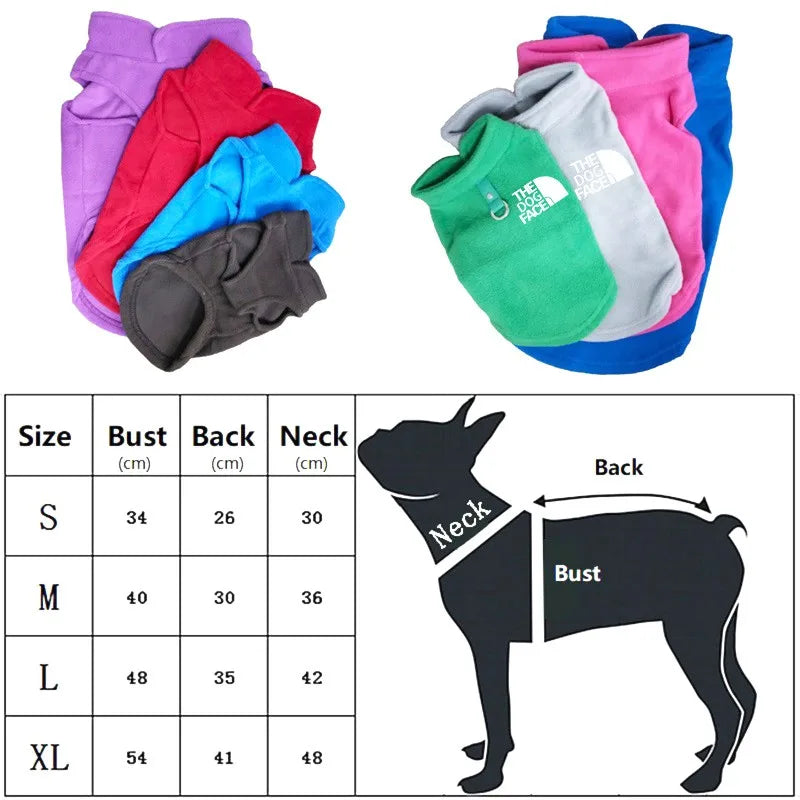 The Dog Face Fleece Vest