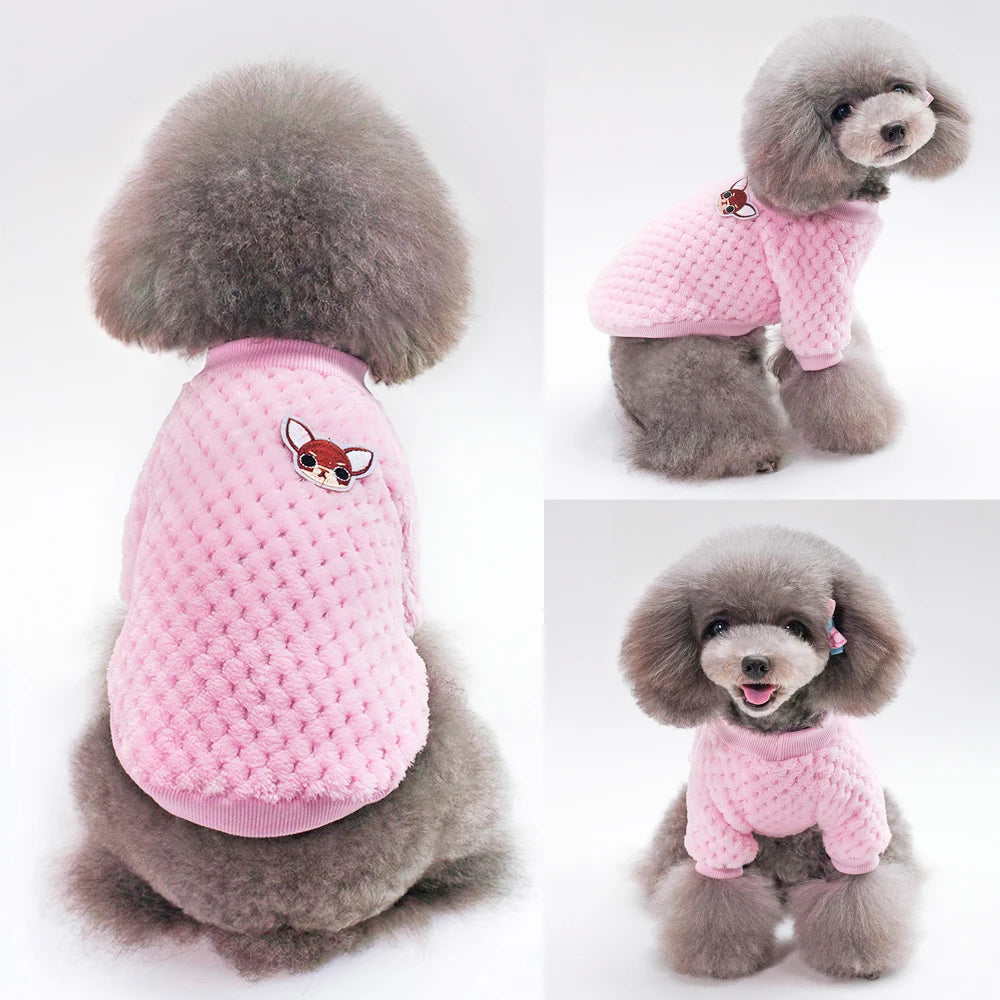 Winter Dog Jumper for Small Dogs