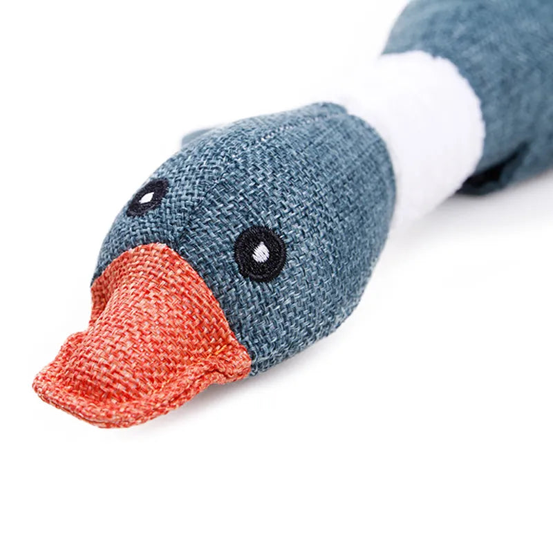 Wild Goose Plush Dog Toy - Bite Resistance