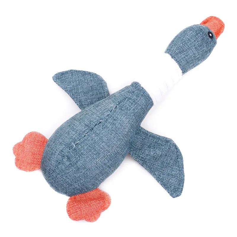 Wild Goose Plush Dog Toy - Bite Resistance