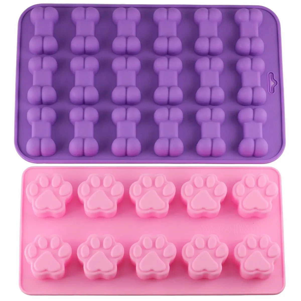 Paw Print Silicone Molds