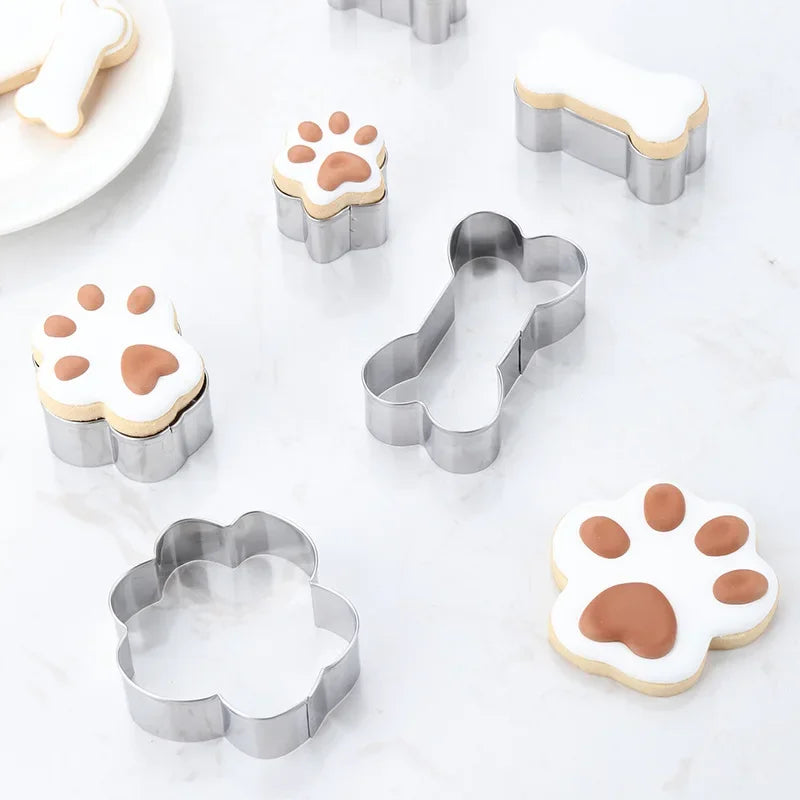 Stainless Steel Pet Dog Cookie Cutters