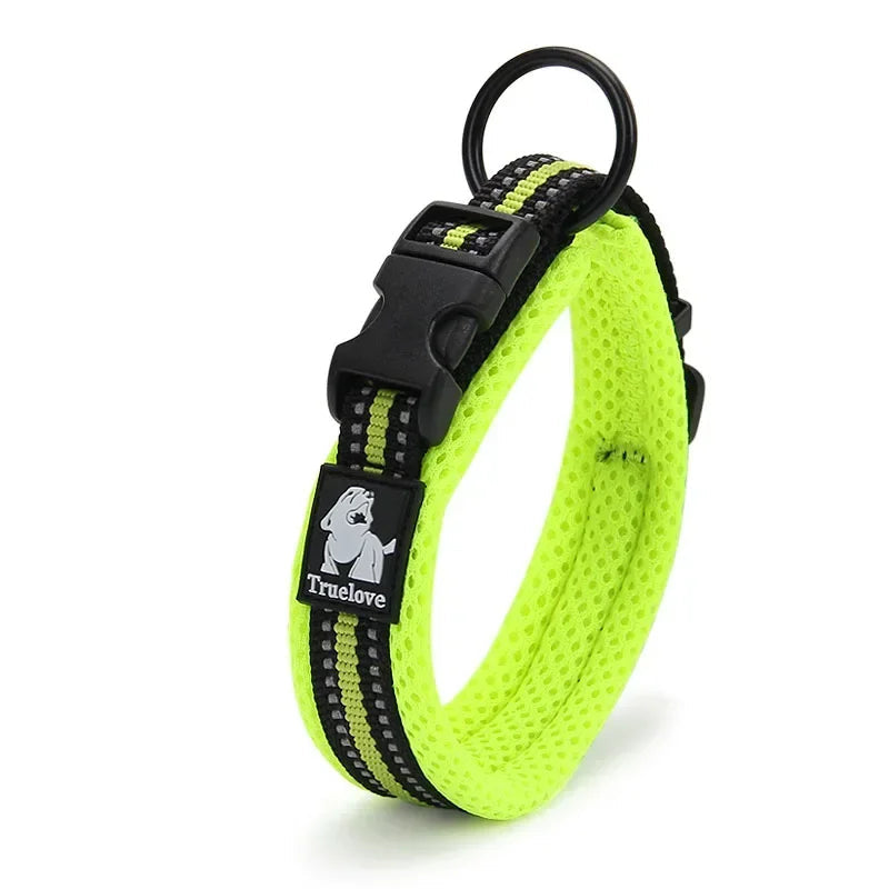 Adjustable Mesh Padded Dog Collar