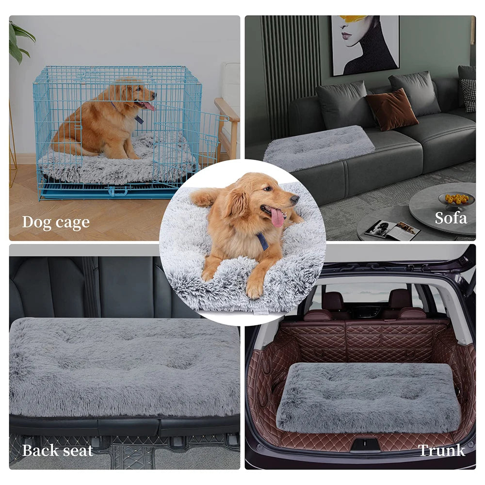 3D Foam Plush Pet Calming Bed Mat