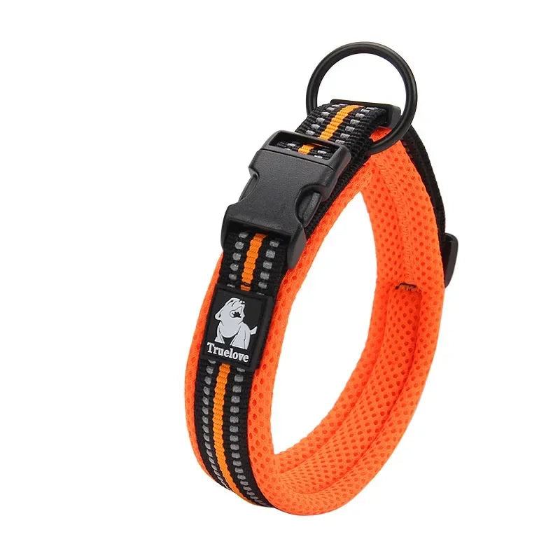 Adjustable Mesh Padded Dog Collar