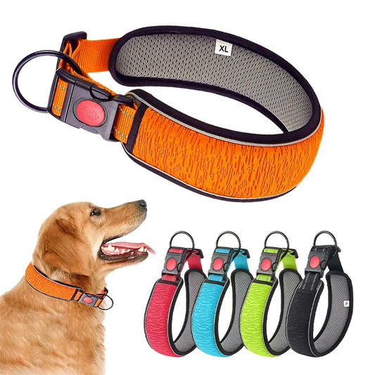 Anti-Choke Dog Collar Breathable