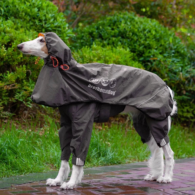 Waterproof Dog Raincoat Jumpsuit