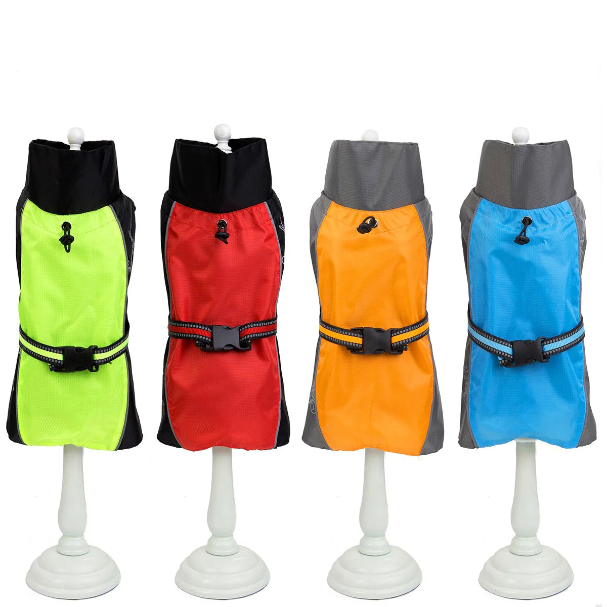 Waterproof Dog Rain Coat - Reflective & Breathable