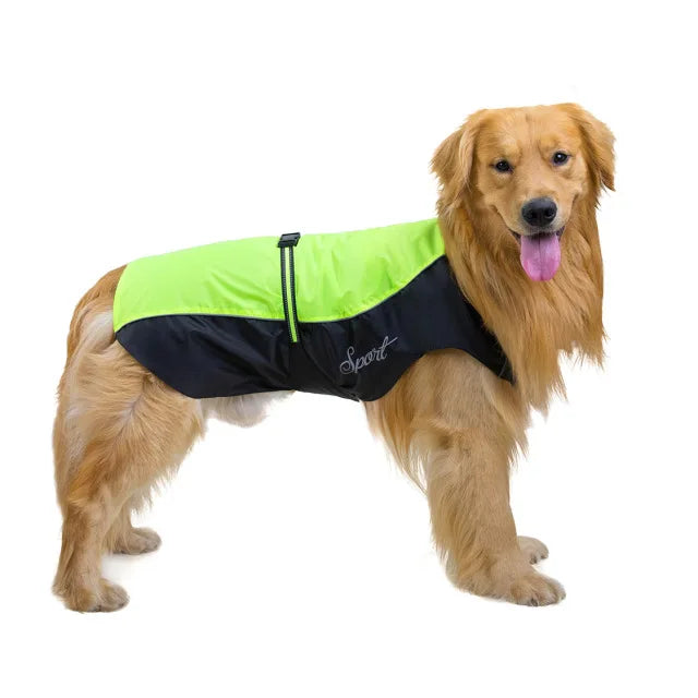 Waterproof Dog Rain Coat - Reflective & Breathable